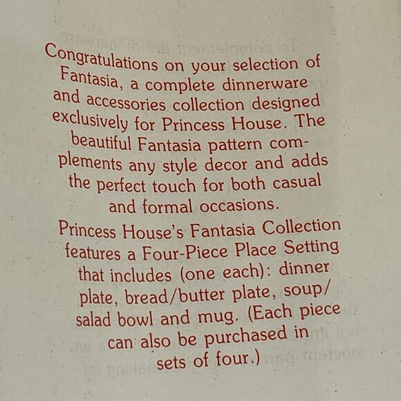Fantasia Princess House Exclusive 3 Section Crystal Serving Dish Original Box534 - Picture 5 of 9